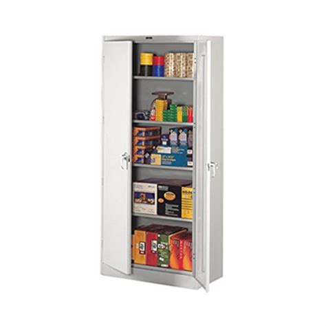 tennsco 7818 heavy gauge steel deluxe welded storage cabinet|Tennsco 7818LGY 7818 Heavy Gauge Steel Deluxe Welded .